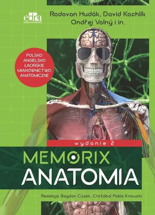 Książka - Memorix Anatomia. Polsko-angielsko-łacińskie mianownictwo anatomiczne