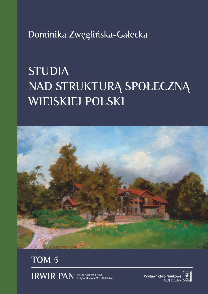 Książka - Studia nad strukturą społeczną wiejskiej Polski. Tom 5