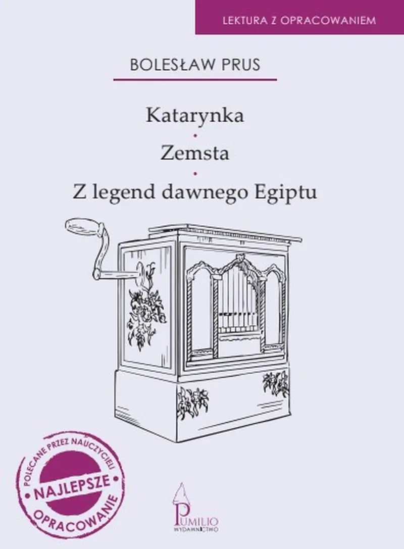 Książka - Katarynka / Zemsta / Z legend dawnego Egiptu