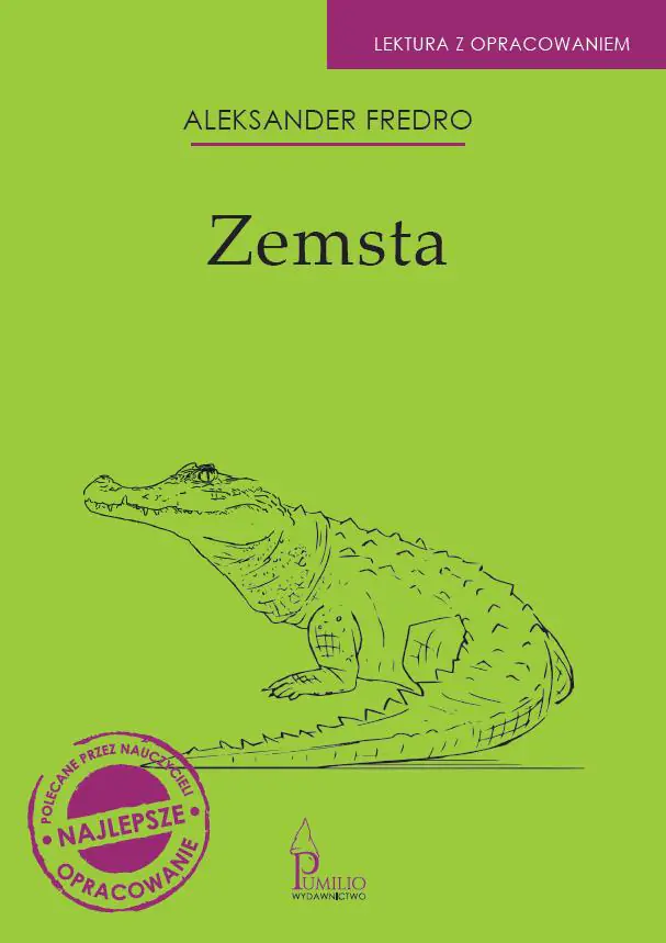 Książka - Zemsta. Lektura z opracowaniem