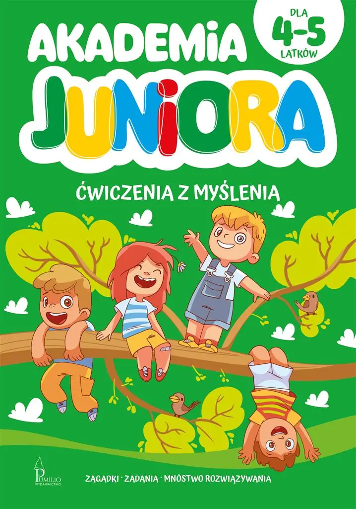 Książka - Akademia Juniora. Ćwiczenia z myślenia 4-5 lat