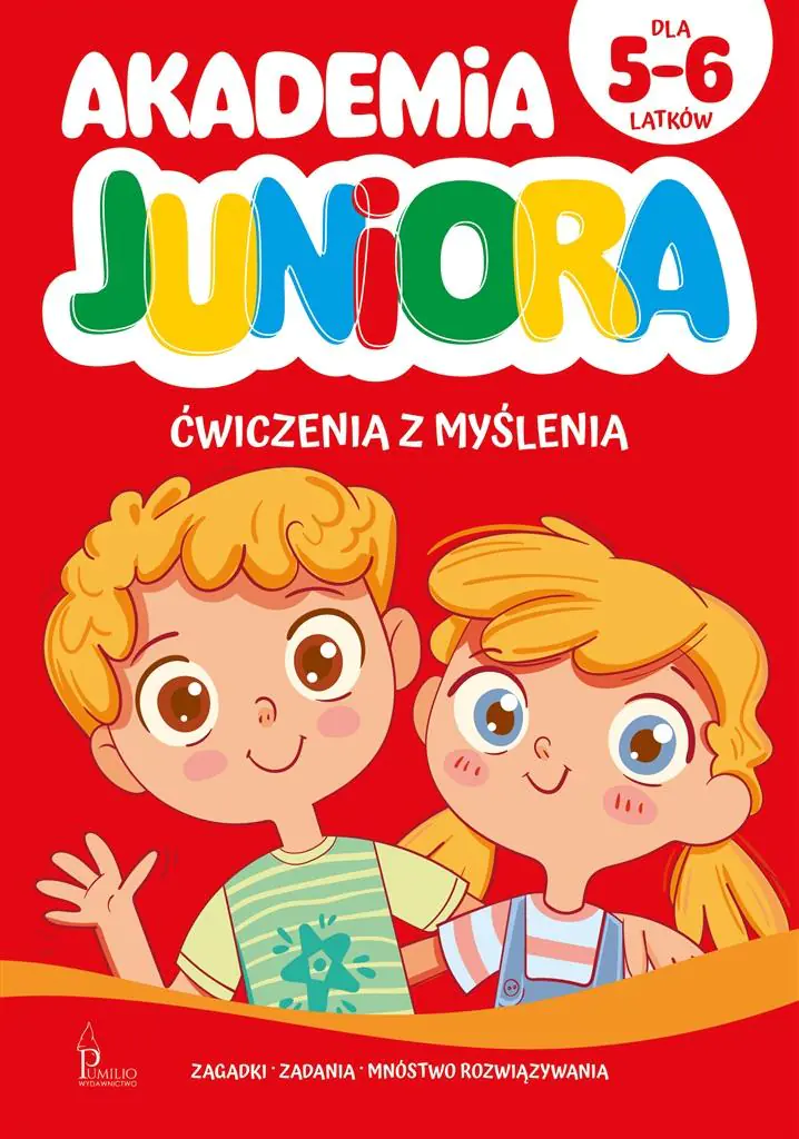 Książka - Akademia Juniora. Ćwiczenia z myślenia 5-6 lat