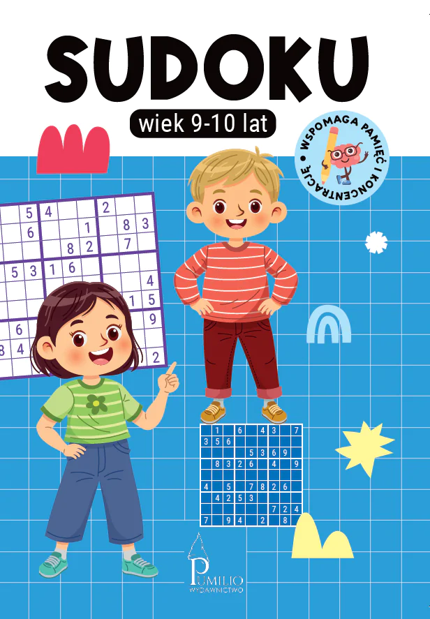 Książka - Sudoku 9-10 lat