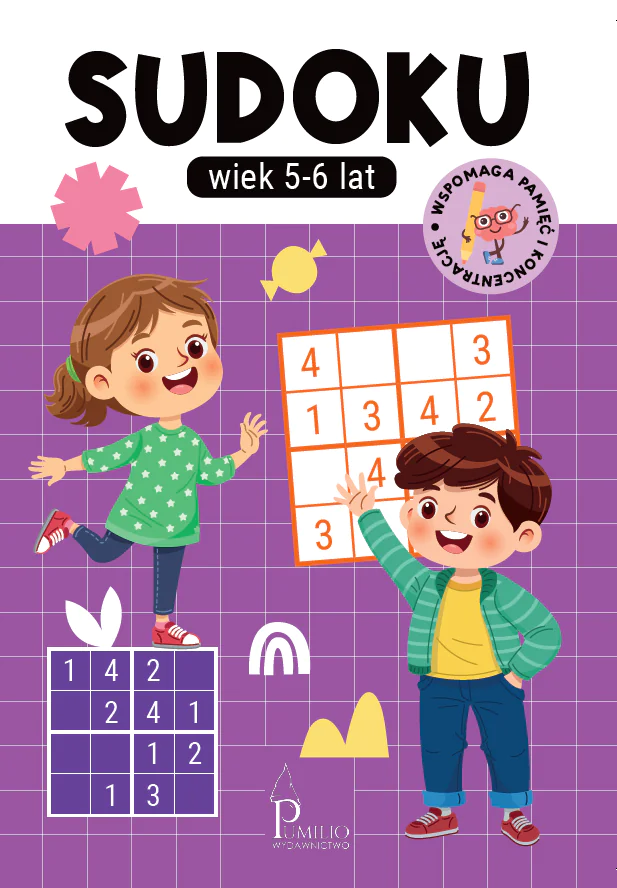 Książka - Sudoku 5-6 lat