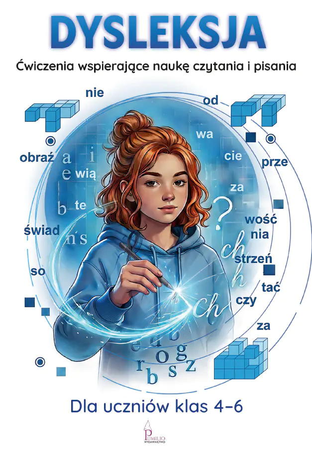 Książka - Dysleksja. Ćwiczenia wspierające naukę czytania i pisania