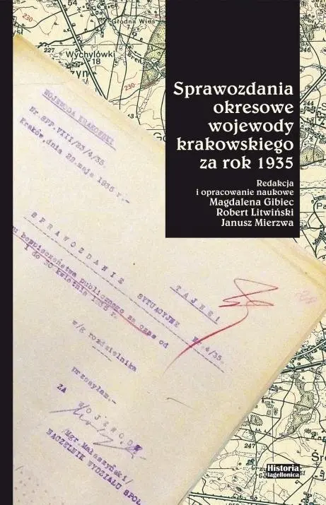 Książka - Sprawozdania okresowe wojewody krakowskiego za rok 1935