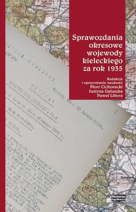 Książka - Sprawozdania okresowe wojewody kieleckiego za...