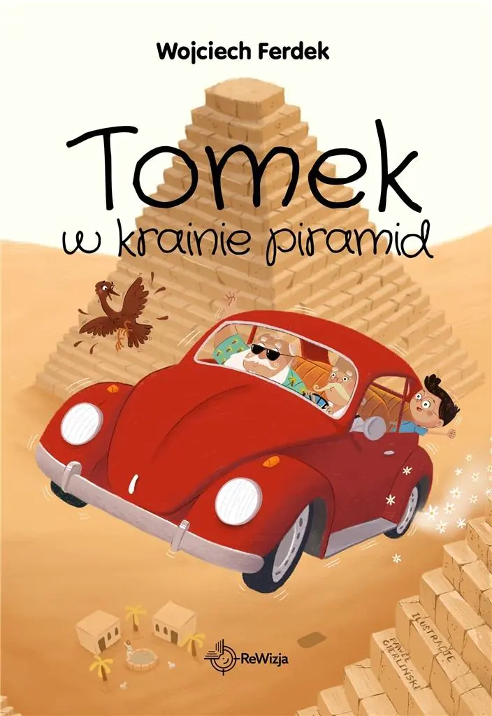 Książka - Tomek w krainie piramid