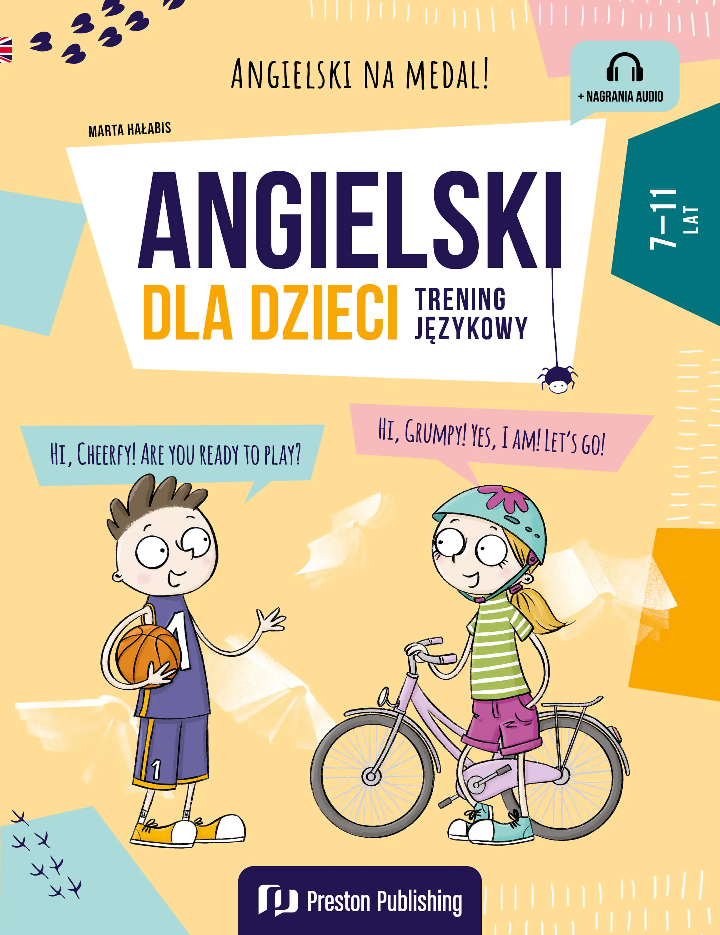 Książka - Angielski dla dzieci. Trening językowy