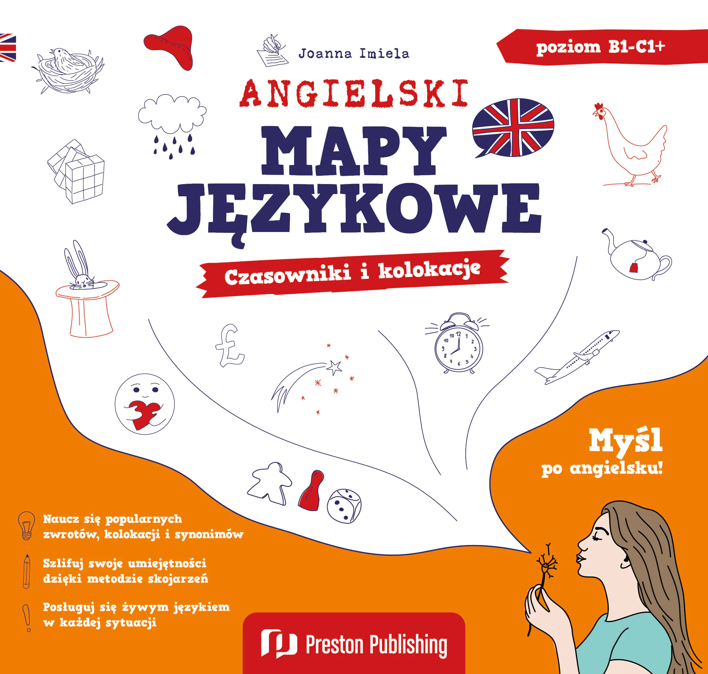 Książka - Angielski. Mapy językowe. Czasowniki i kolokacje