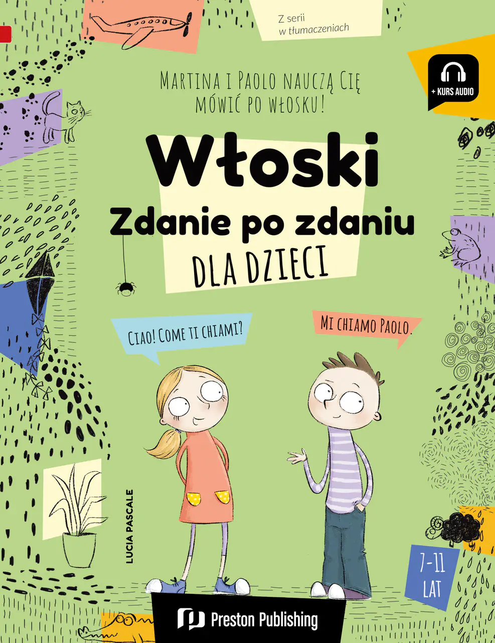 Książka - Włoski dla dzieci. Zdanie po zdaniu