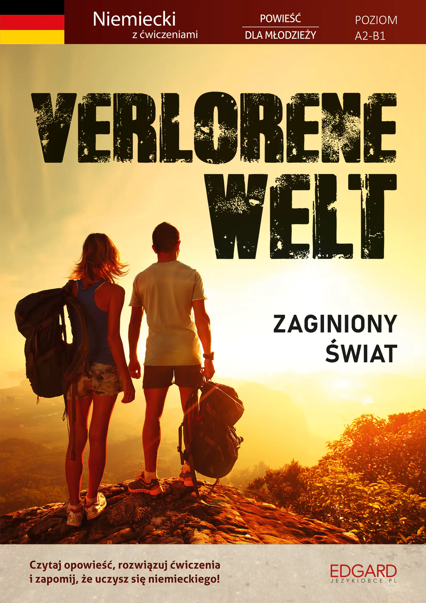 Książka - Verlorene Welt. Powieść z ćwiczeniami Welt. Poziom A2-B1