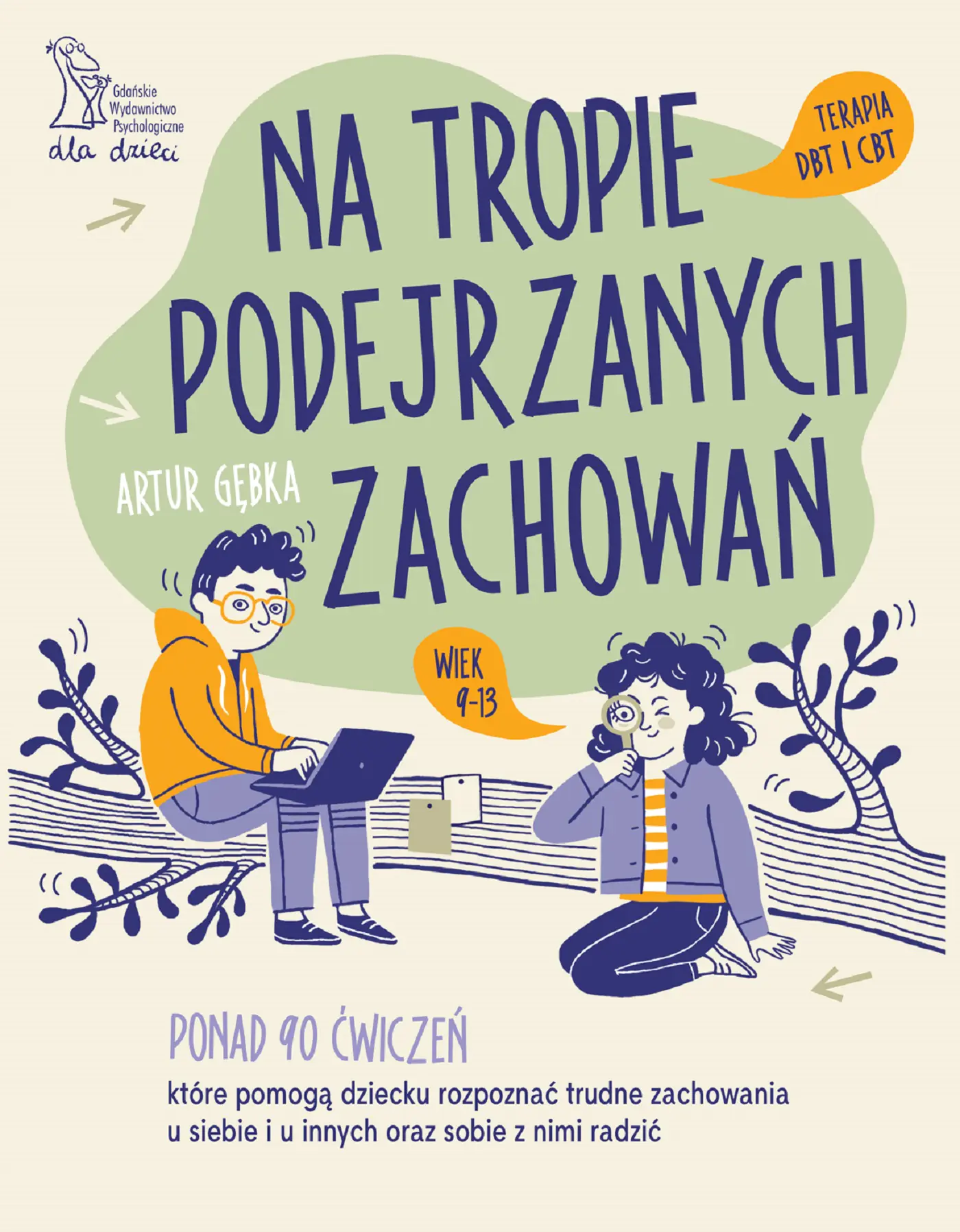 Książka - Na tropie podejrzanych zachowań. Terapia DBT i CBT