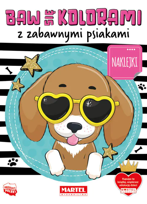 Książka - Baw się kolorami z zabawnymi psiakami