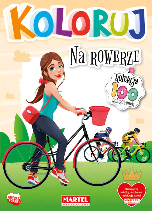 Książka - Martel Kolorowanka Na Rowerze 68385