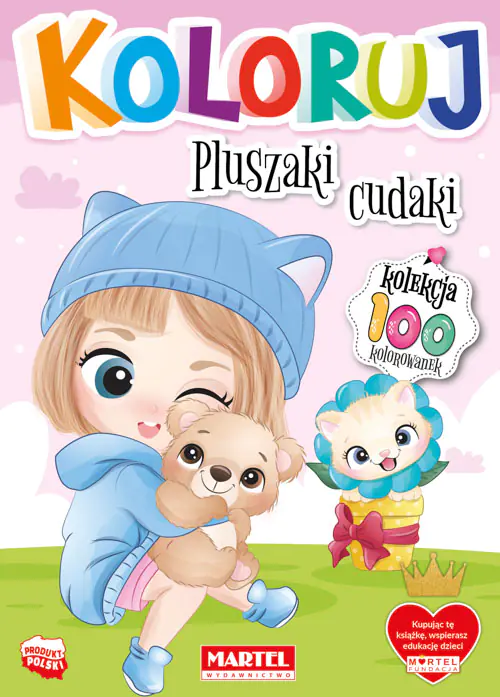 Książka - Pluszaki cudaki. Koloruj