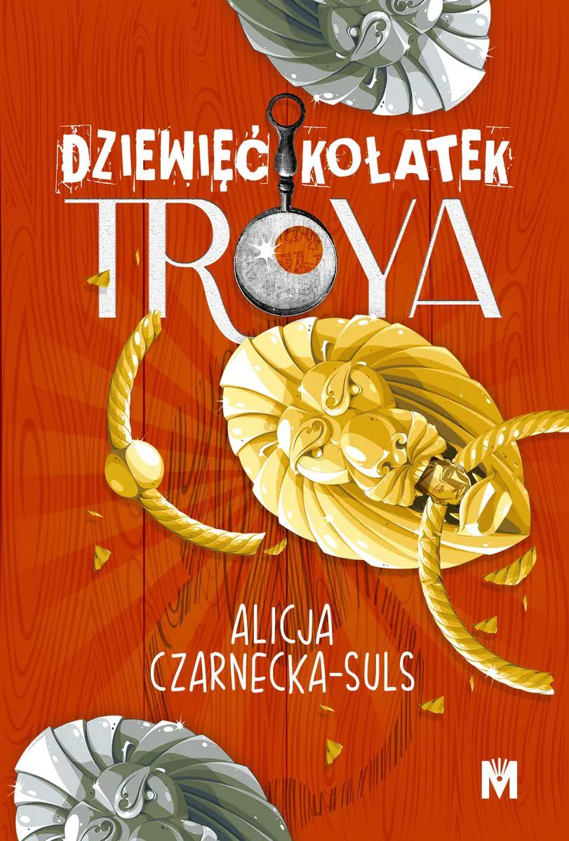 Książka - Dziewięć kołatek Troya