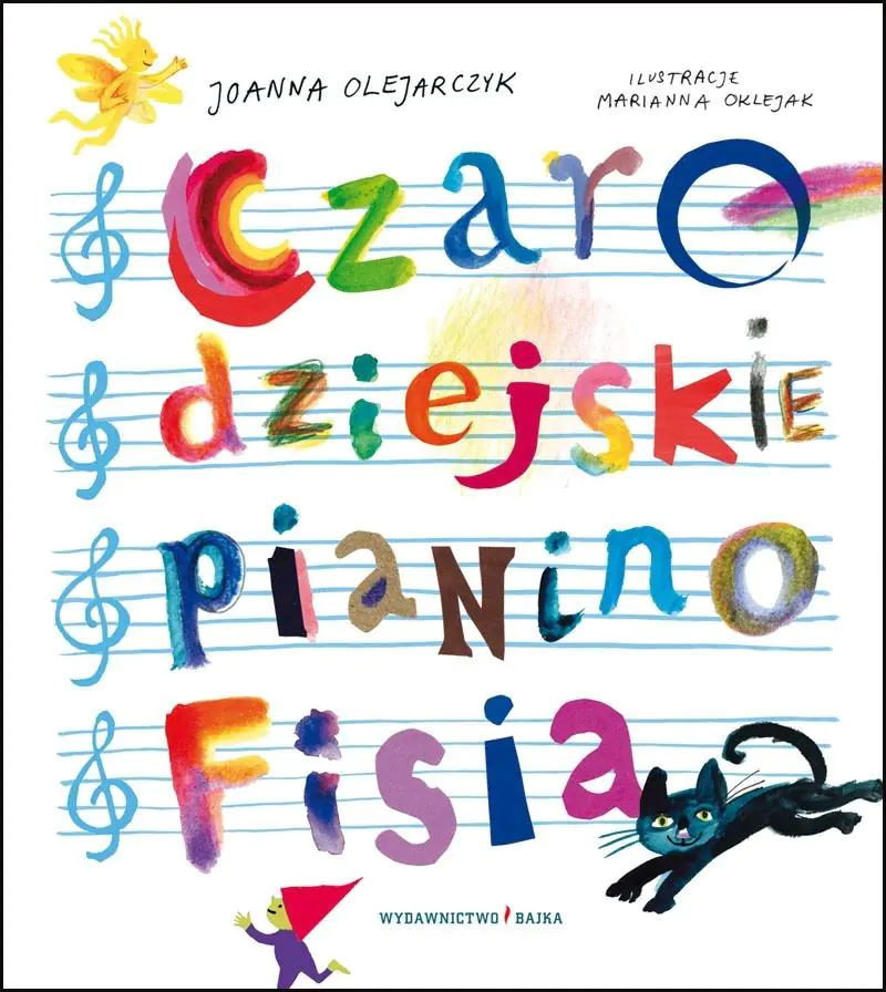 Książka - Czarodziejskie pianino Fisia