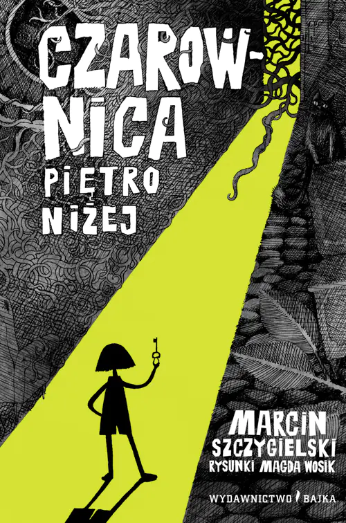 Książka - Czarownica piętro niżej