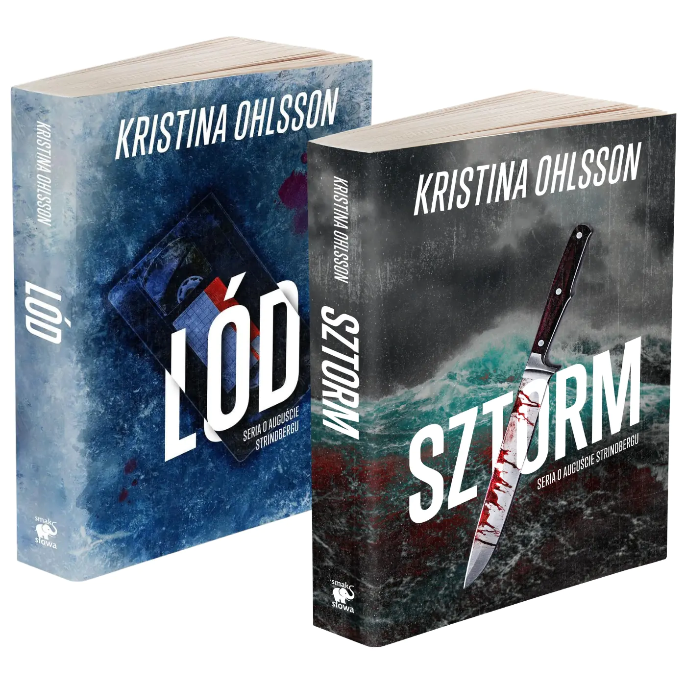 Książka - Pakiet - Seria o Auguście Strinbergu: Sztorm / Lód