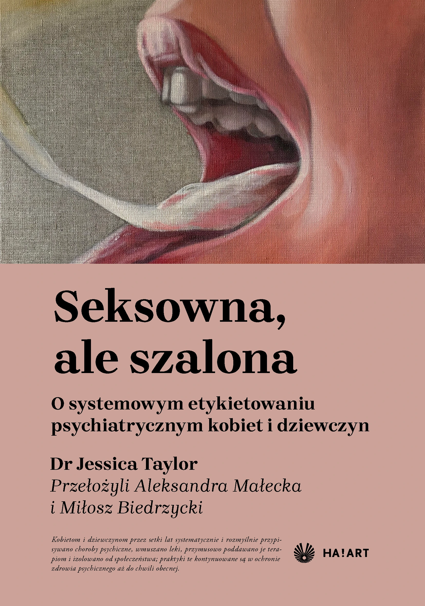 Książka - Seksowna, ale szalona. O systemowym etykietowaniu psychiatrycznym kobiet i dziewczyn