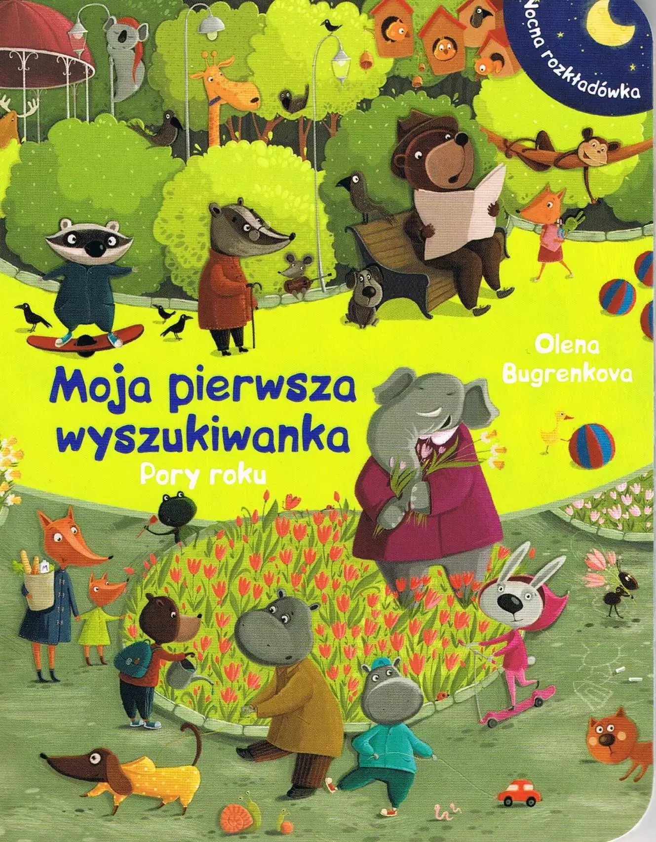 Książka - Moja pierwsza wyszukiwanka. Pory roku