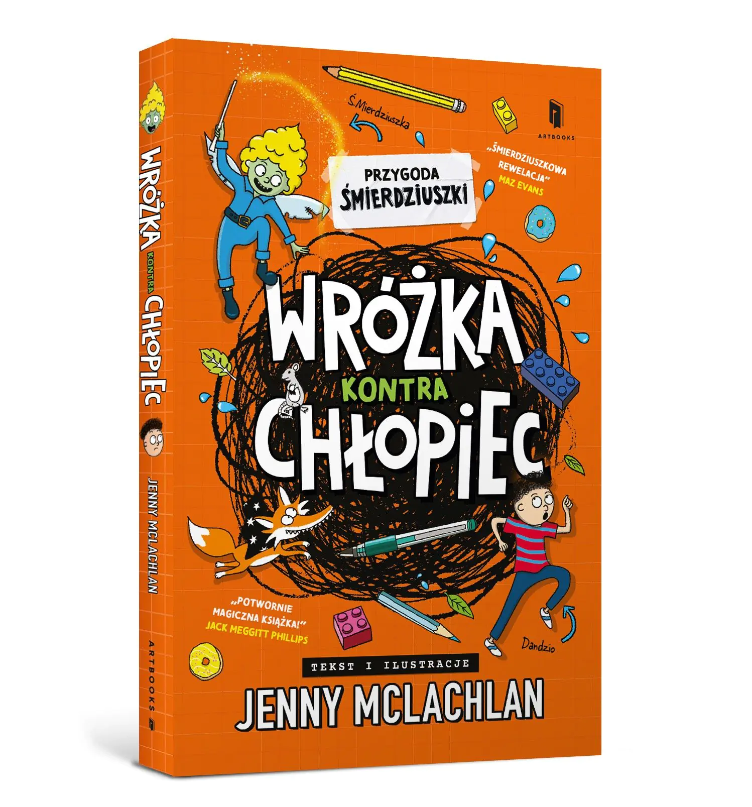 Książka - Wróżka kontra chłopiec