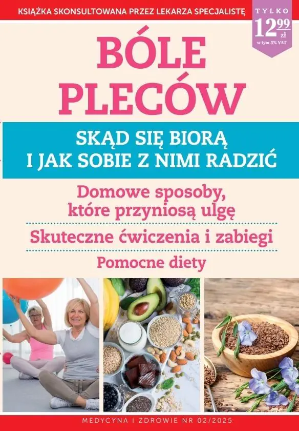 Książka - Medycyna i zdrowie. Bóle pleców