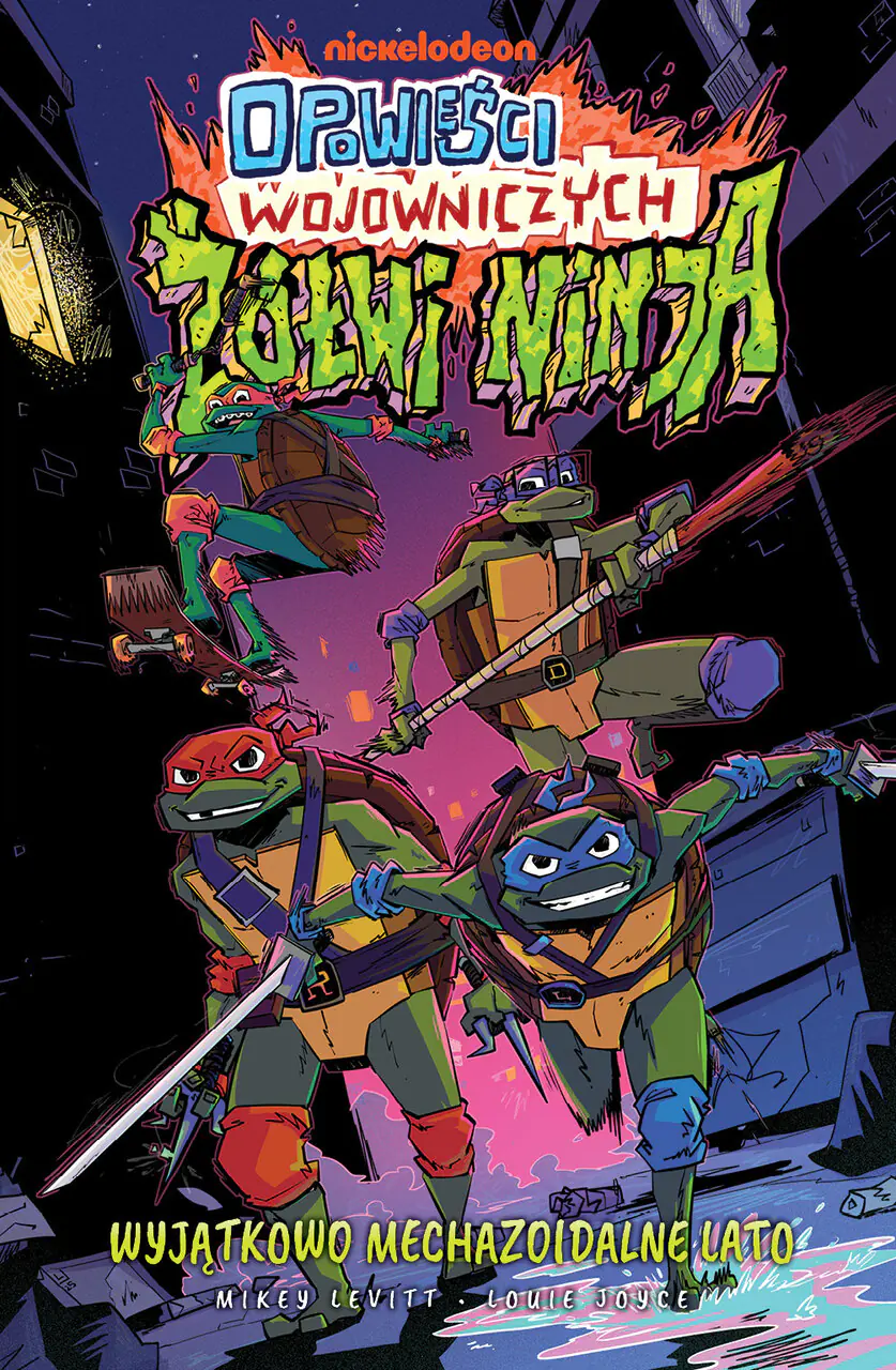 Książka - Opowieści Wojowniczych Żółwi Ninja. Tom 1