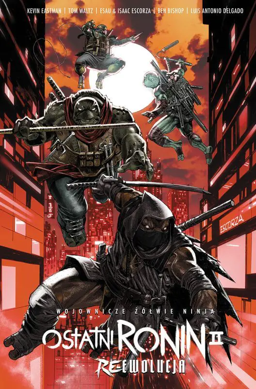 Książka - Wojownicze Żółwie Ninja. Ostatni Ronin II: Re-Ewolucja