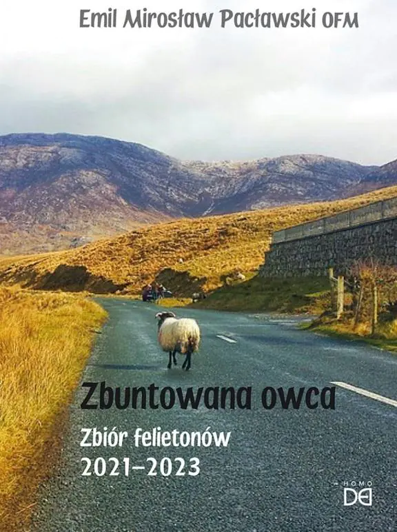 Książka - Zbuntowana owca. Zbiór felietonów 2021-2023