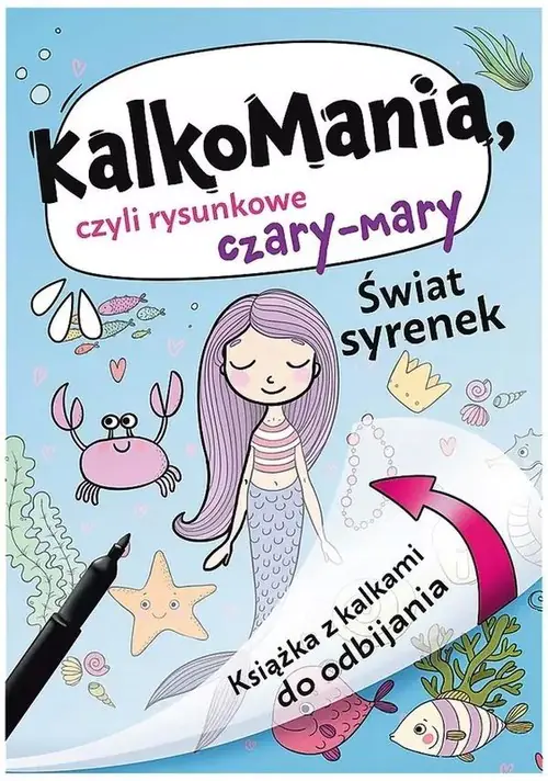 Książka - Kalkomania. Świat syrenek