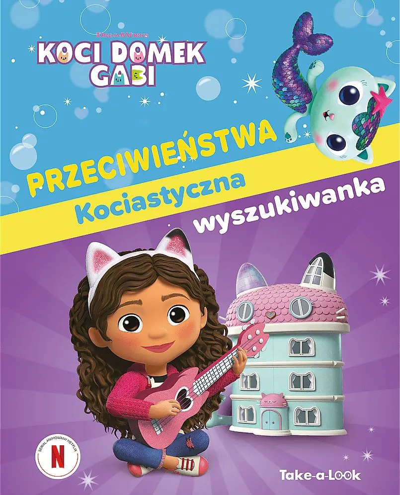 Książka - Przeciwieństwa. Kociastyczna wyszukiwanka. Koci Domek Gabi