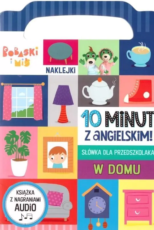 Książka - 10 minut z angielskim. W domu