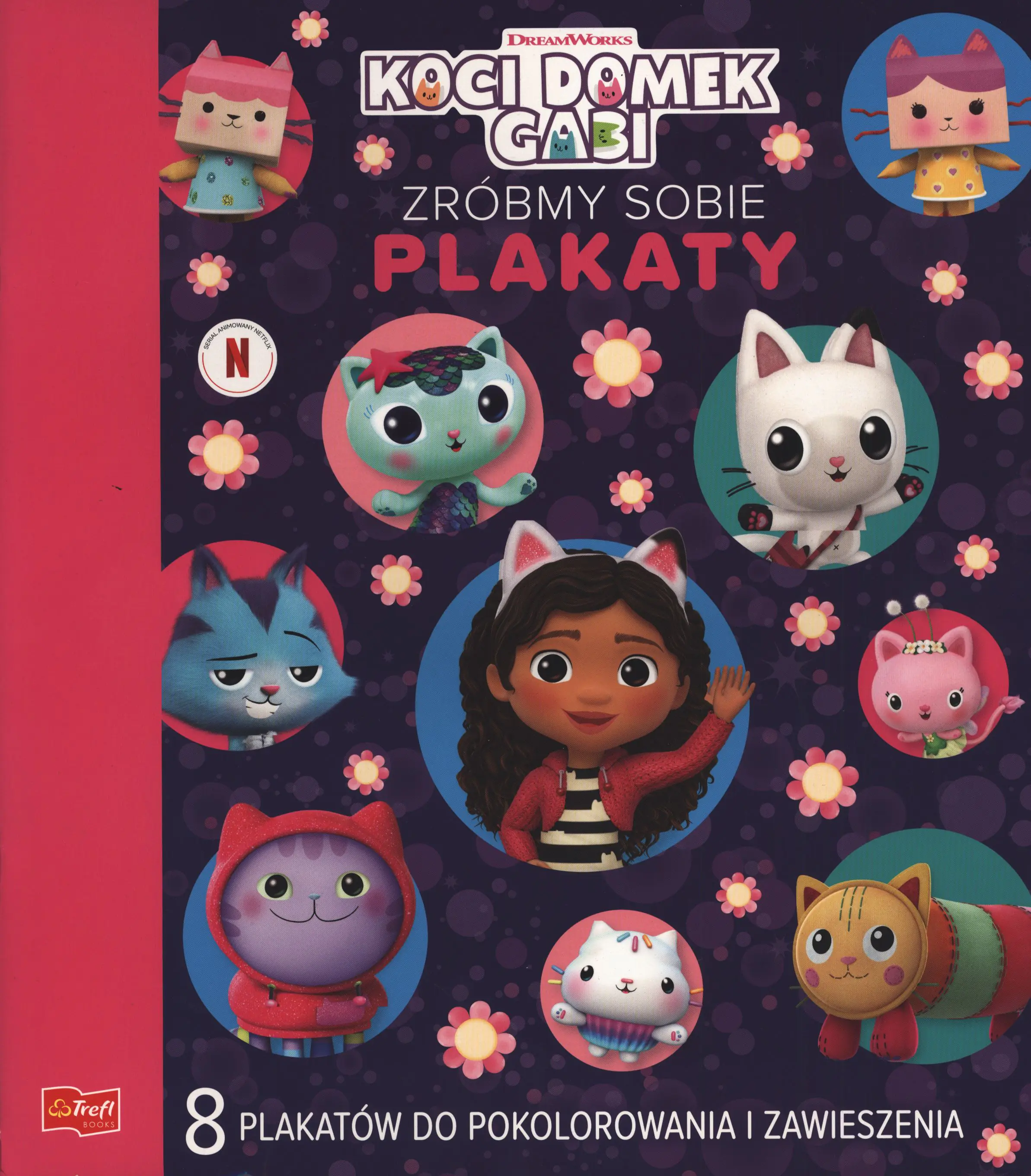 Książka - Zróbmy sobie plakaty. Koci Domek Gabi