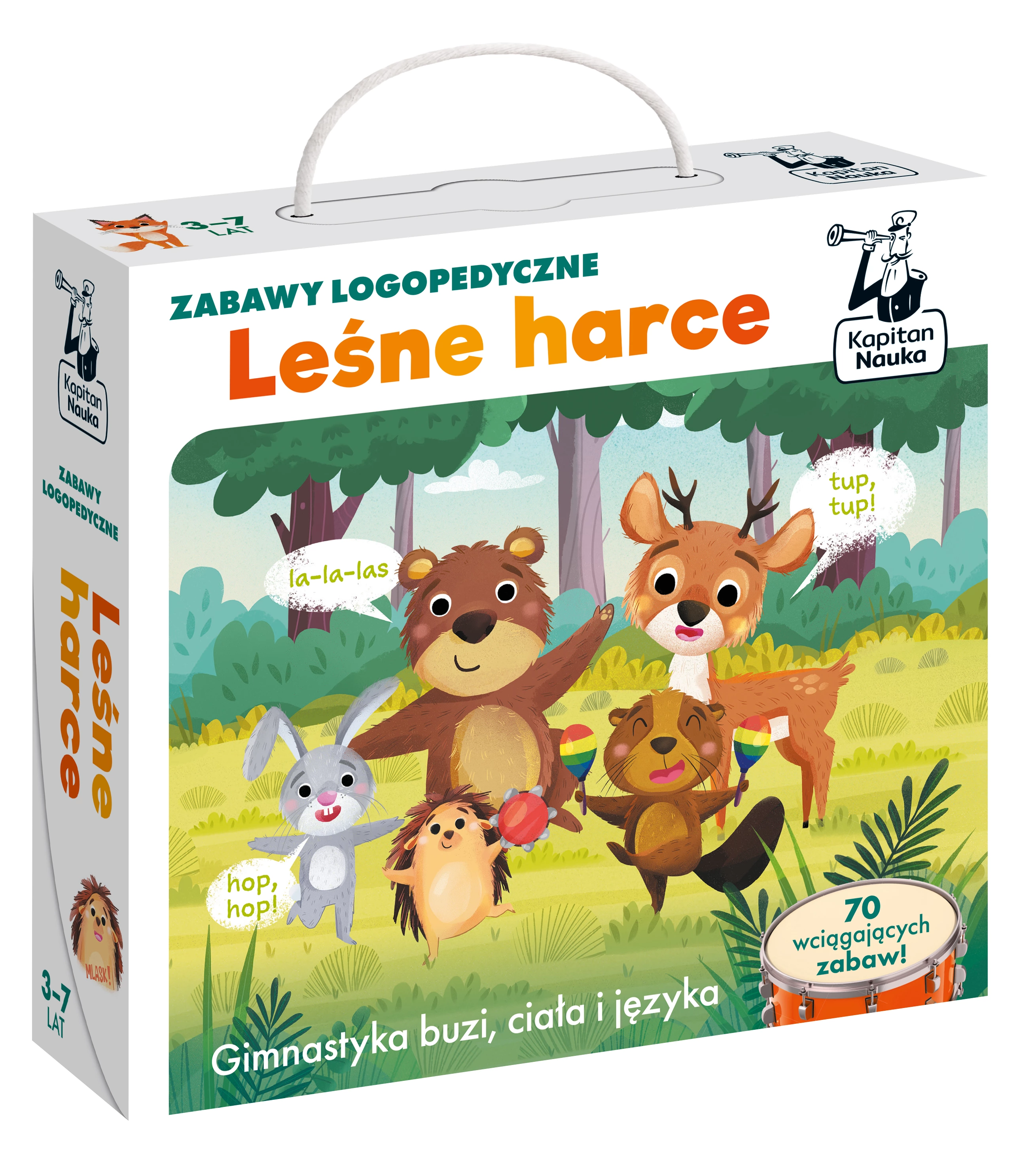 Książka - Zabawy logopedyczne. Leśne harce