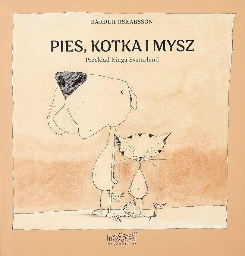 Książka - Pies, kotka i mysz