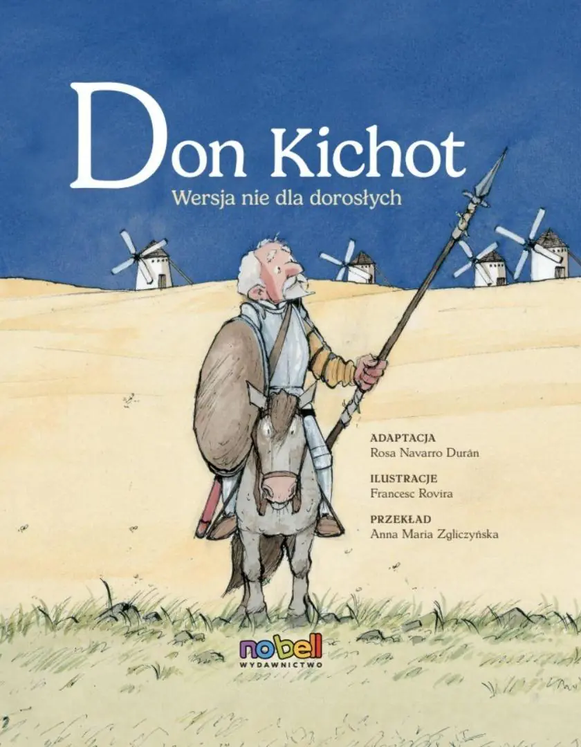 Książka - Don Kichot. Wersja nie dla dorosłych