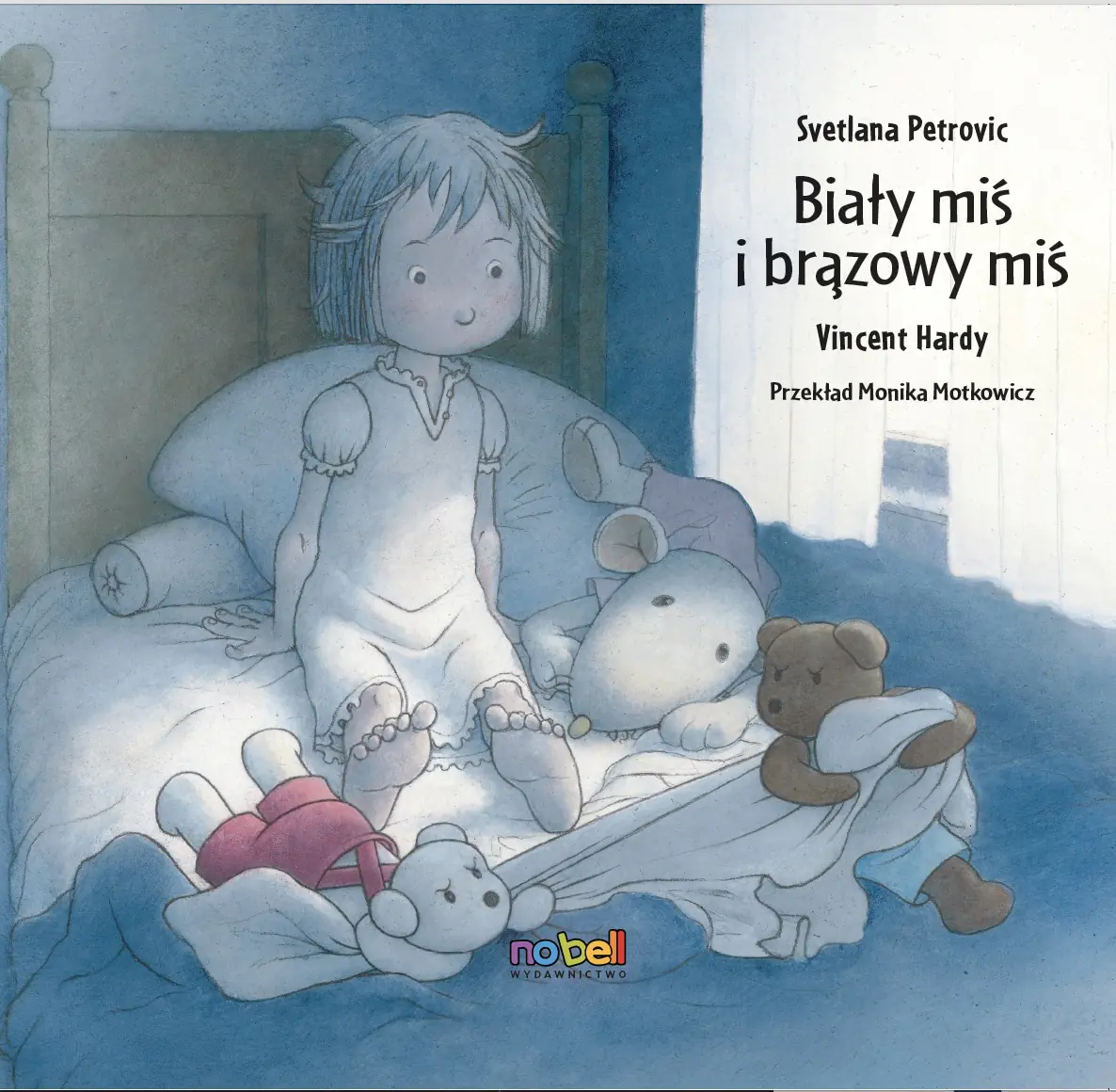 Książka - Biały miś i brązowy miś