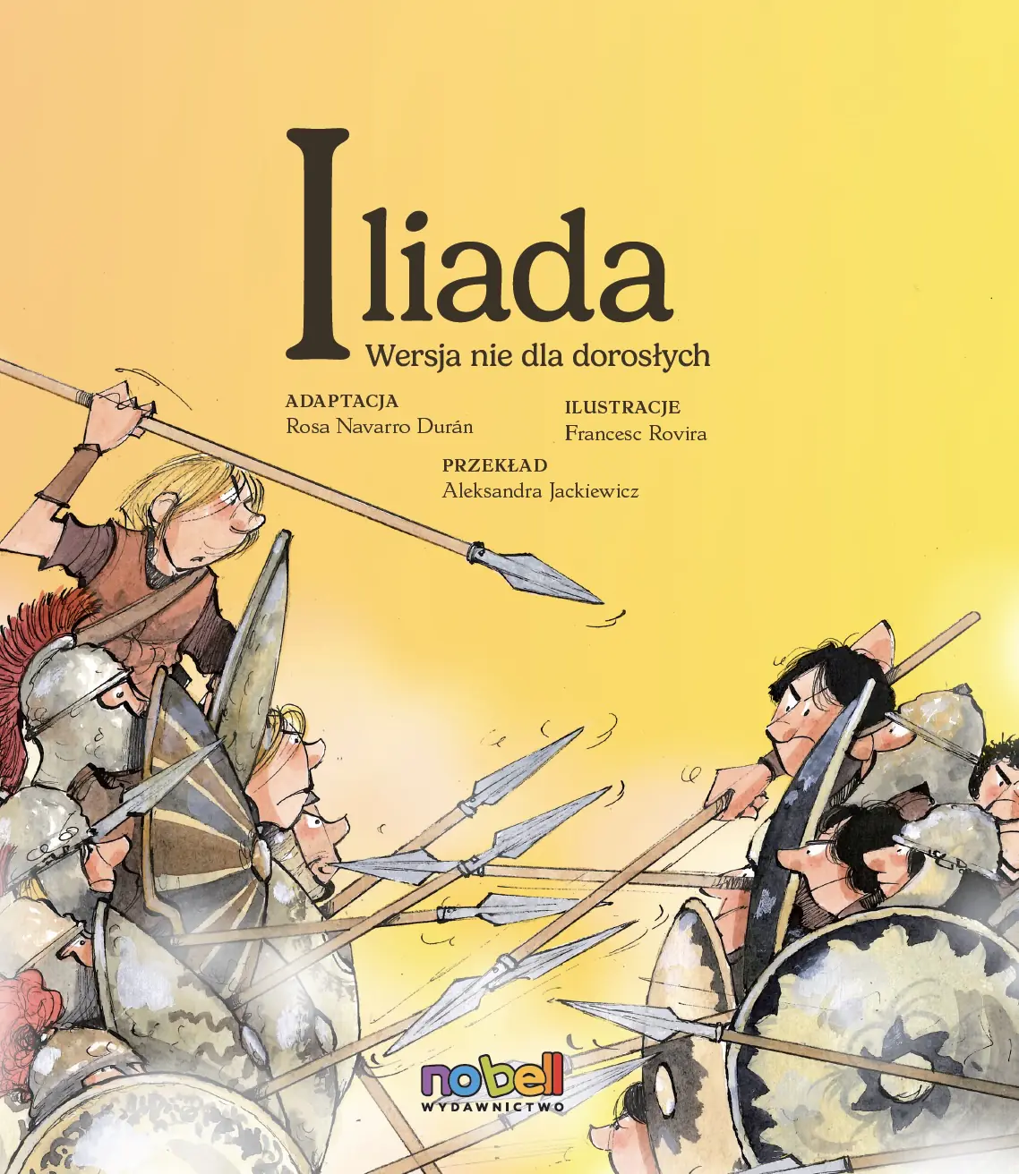 Książka - Iliada. Wersja nie dla dorosłych