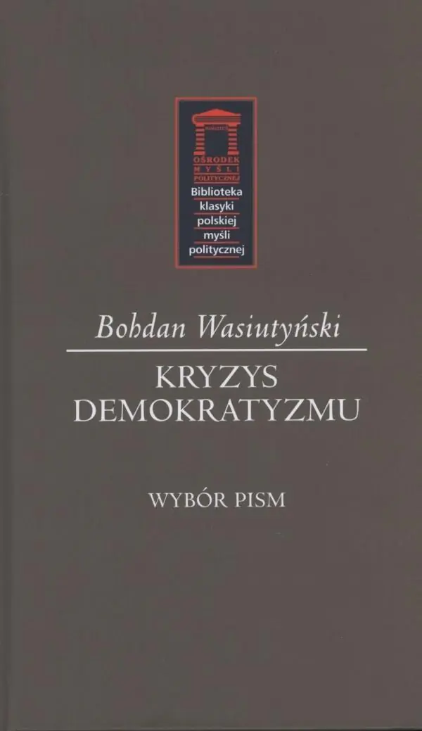 Książka - Kryzys demokratyzmu
