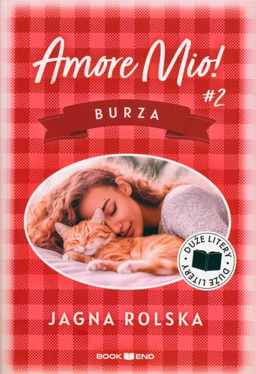Książka - Burza. Amore mio! Tom 2. Duże Litery