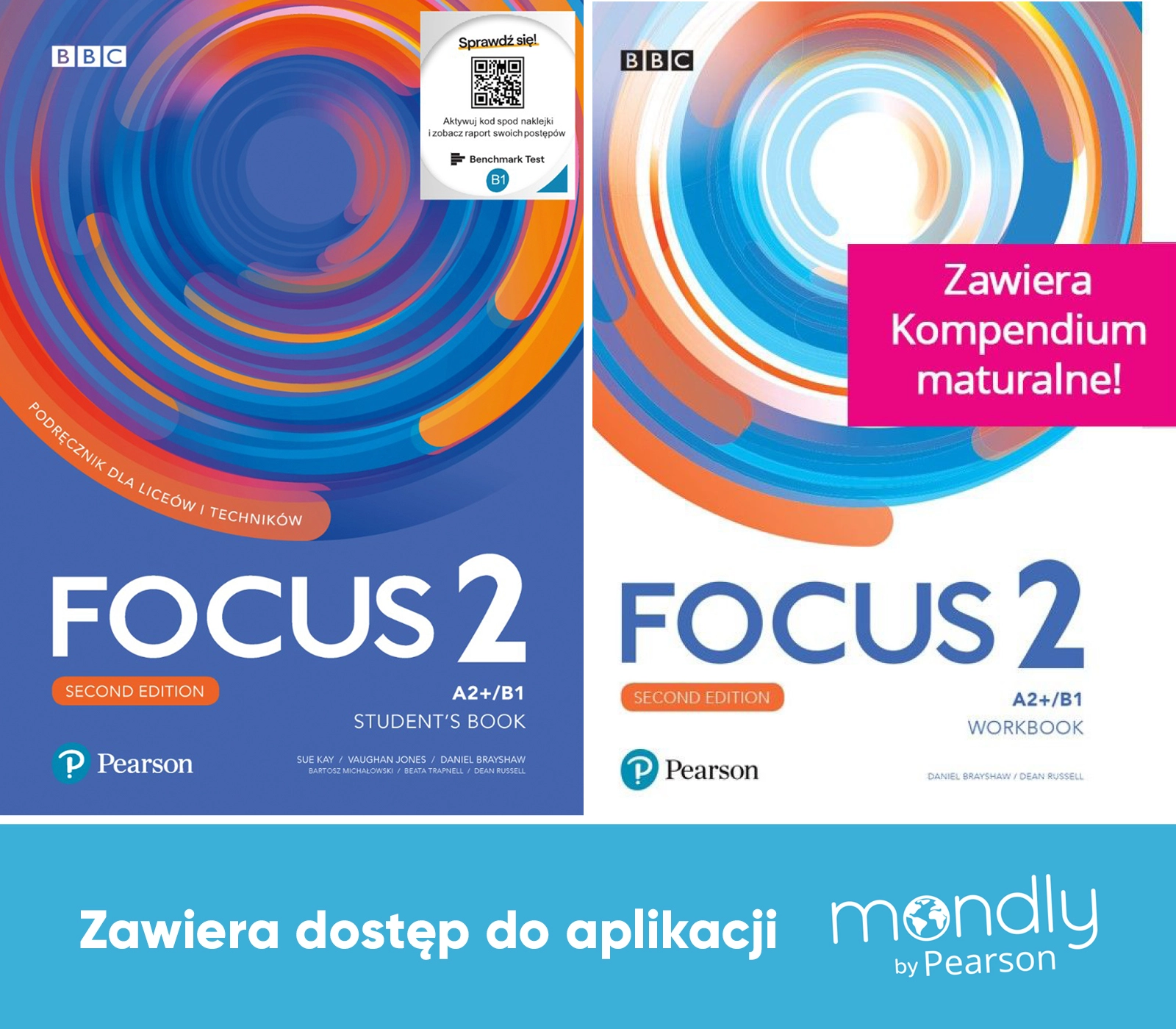 Książka - Focus Second Edition 2. Podręcznik + Zeszyt ćwiczeń + dostęp Mondly