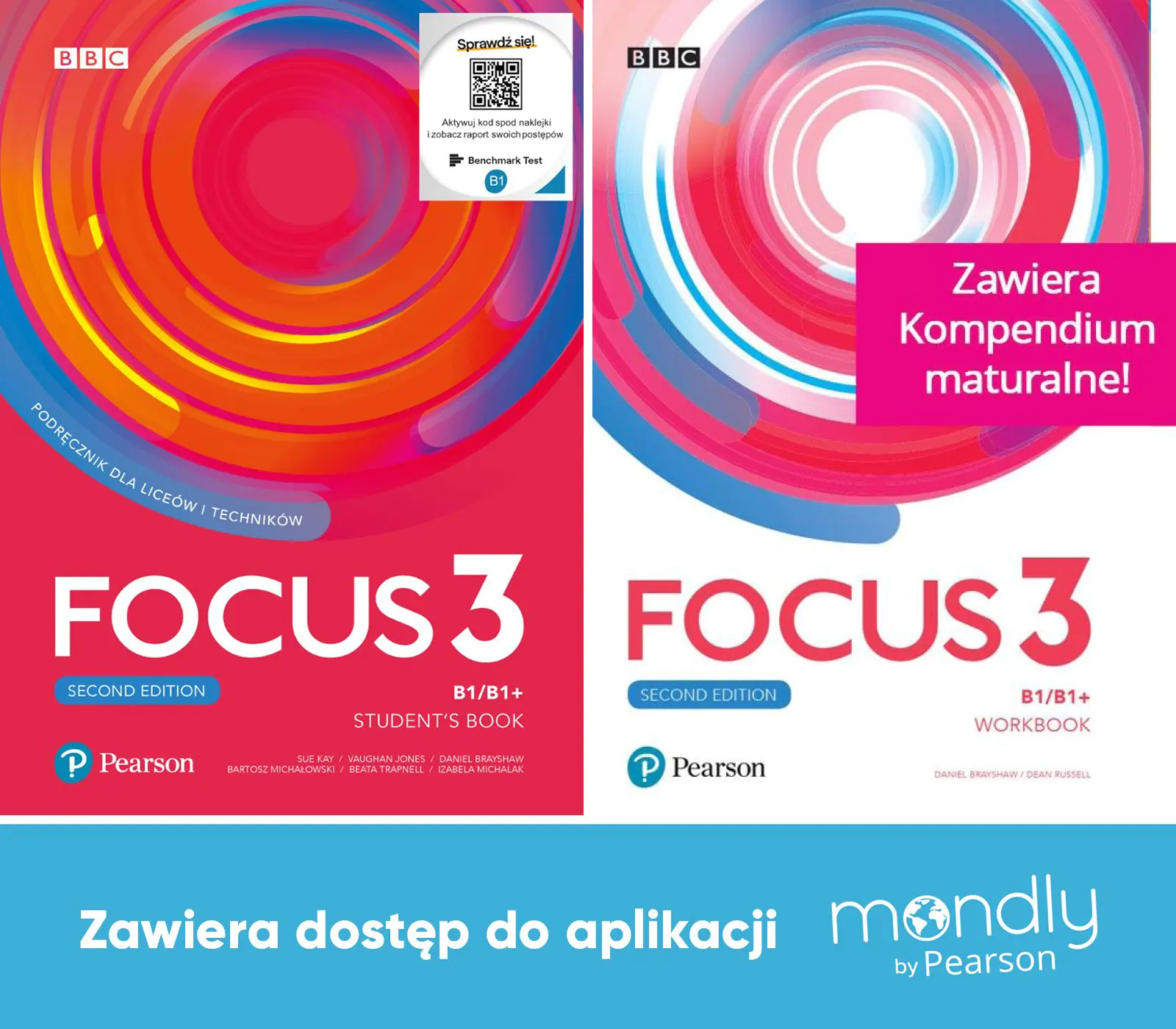 Książka - Focus Second Edition 3. Podręcznik + Zeszyt ćwiczeń + dostęp Mondly