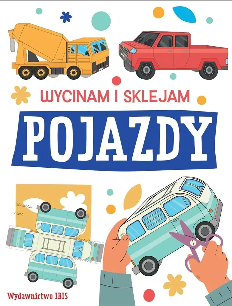 Książka - Pojazdy. Wycinam i sklejam