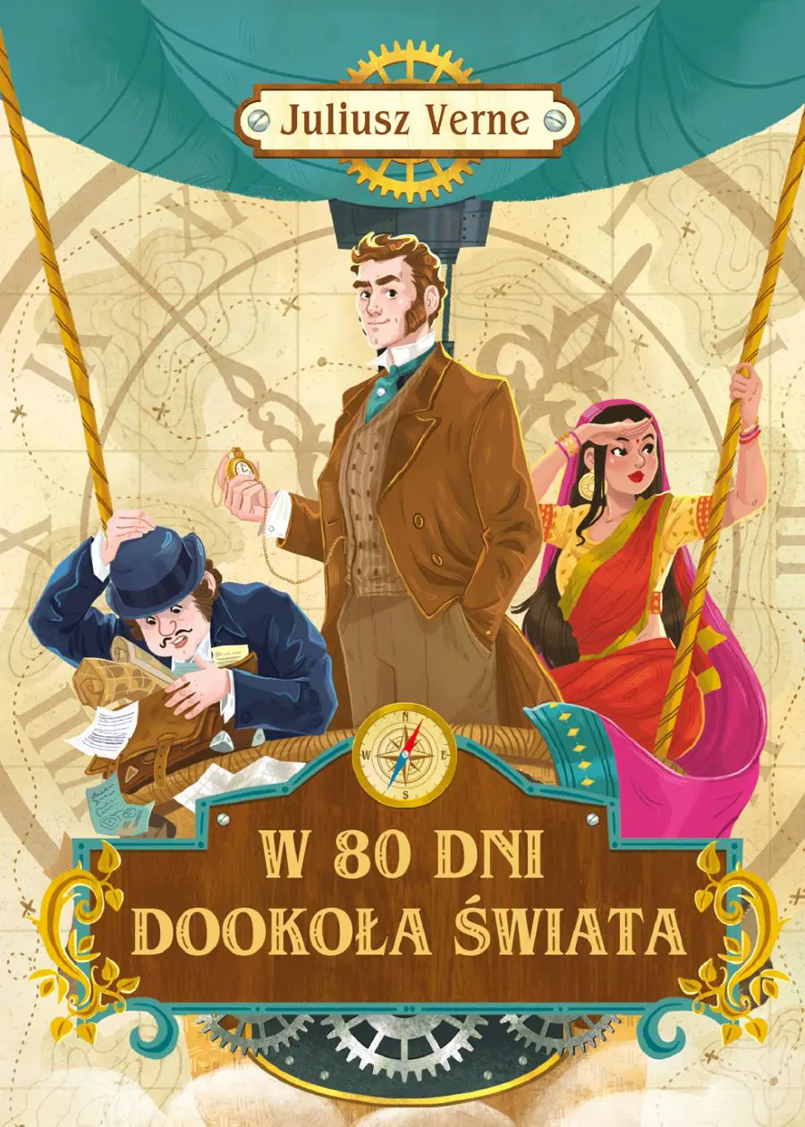 Książka - W 80 dni dookoła świata