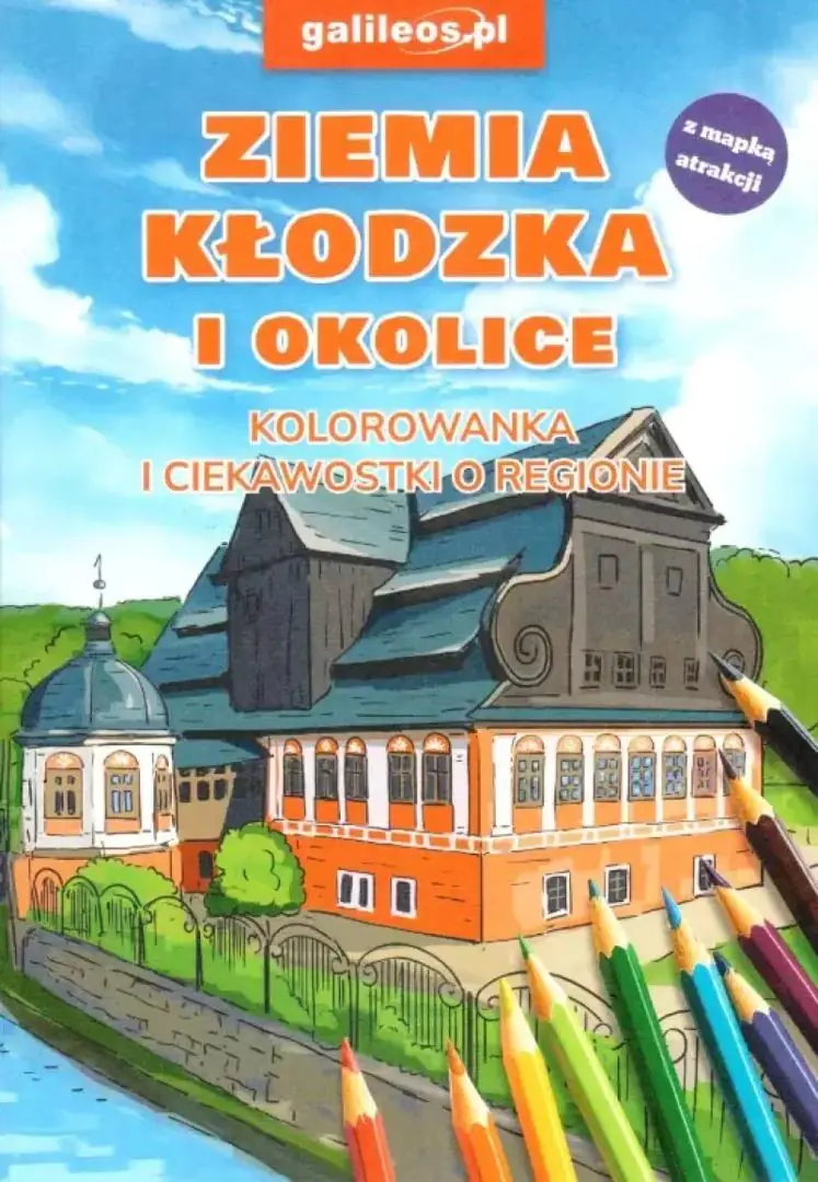 Książka - Kolorowanka - Ziemia Kłodzka i okolice