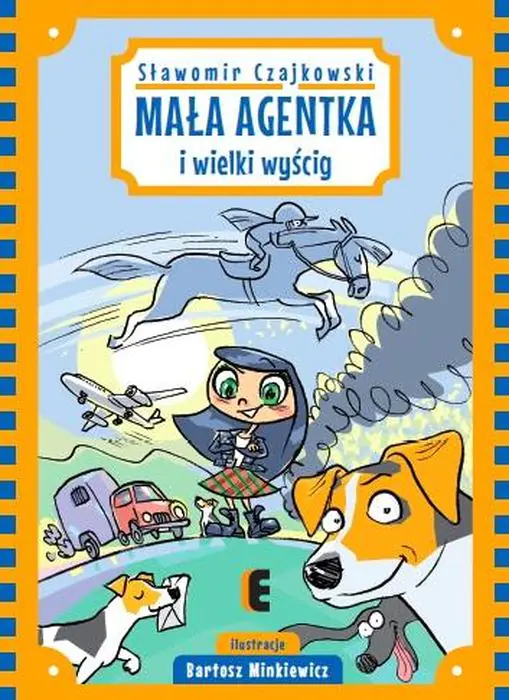 Książka - Mała Agentka i wielki wyścig