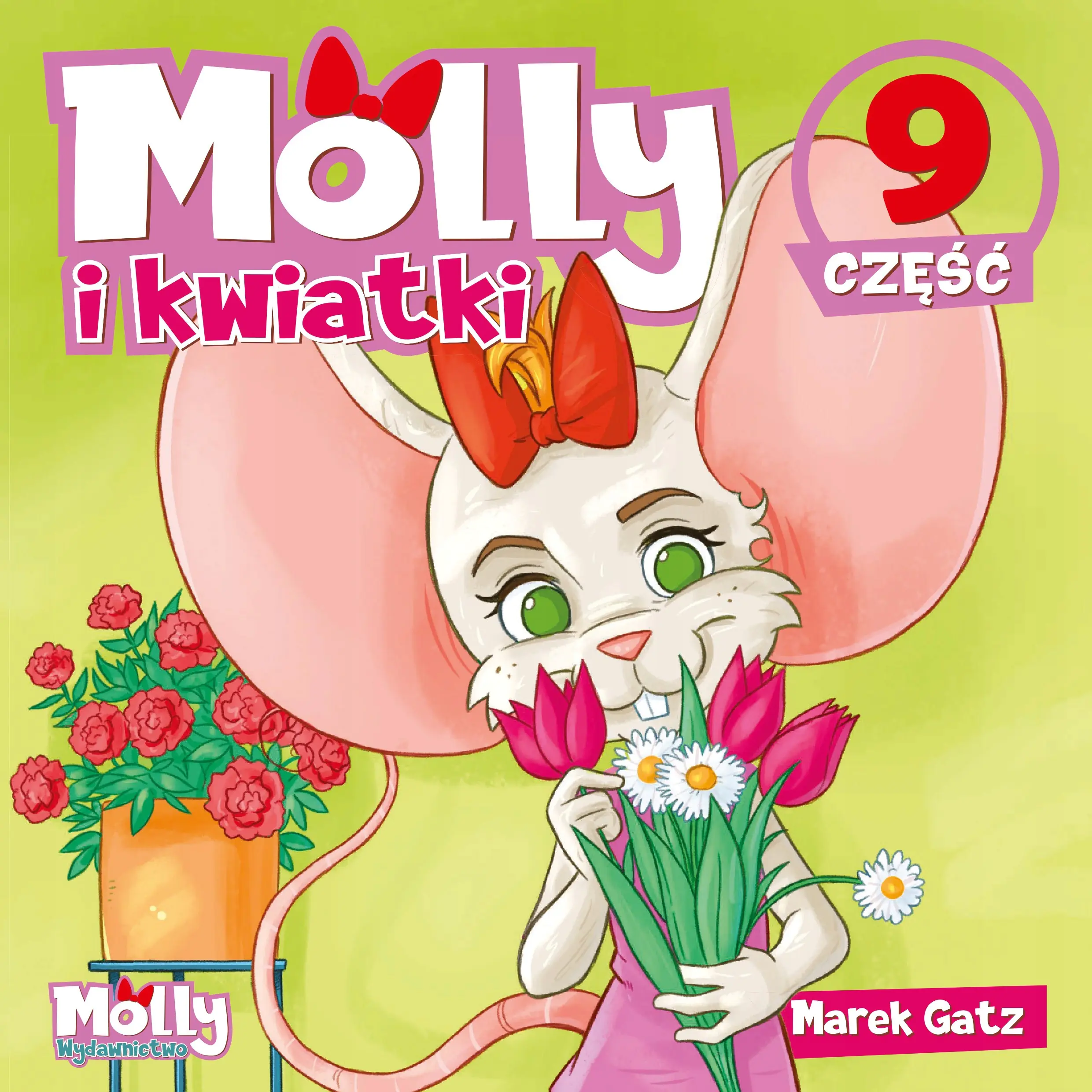 Książka - Molly i kwiatki. Część 9