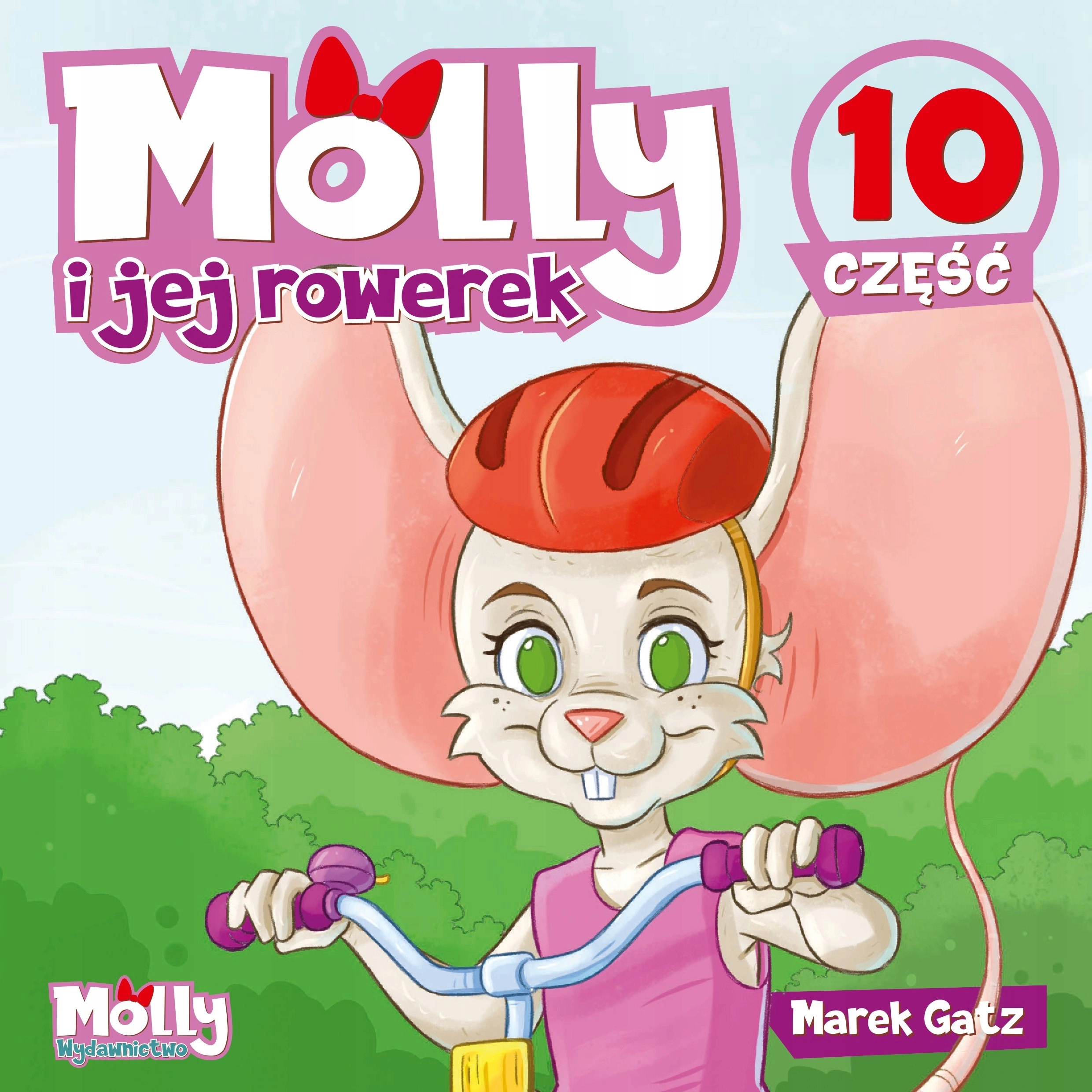 Książka - Molly i jej rowerek. Część 10